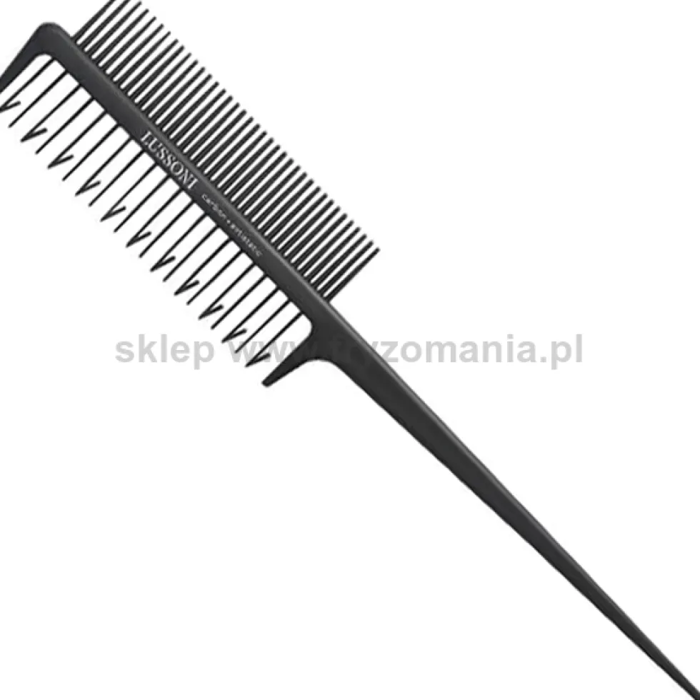 Lussoni DC 502 Grzebień ze szpikulcem do tapirowania i pasemek