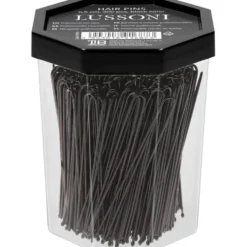 Lussoni Kokówki do włosów złote lub czarne 6,5cm 300szt.