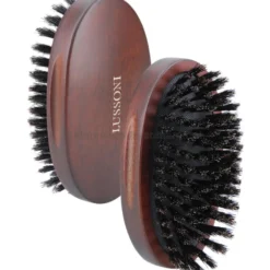 Lussoni Natural Beard Brush Oval Kartacz do brody z włosiem dzika