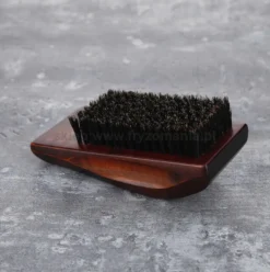 Lussoni Natural Beard Brush Square Kartacz do brody z włosiem dzika