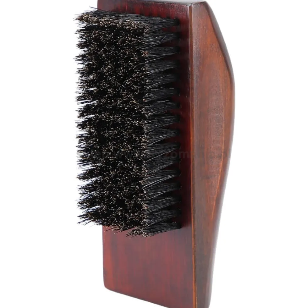 Lussoni Natural Beard Brush Zestaw 2x kartacz do brody z włosiem dzika