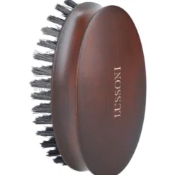 Lussoni Vegan Beard Brush Oval Kartacz do brody z wegańskim włosiem