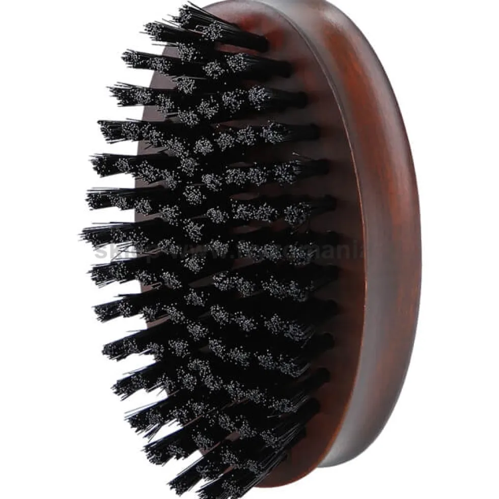 Lussoni Vegan Beard Brush Oval Kartacz do brody z wegańskim włosiem
