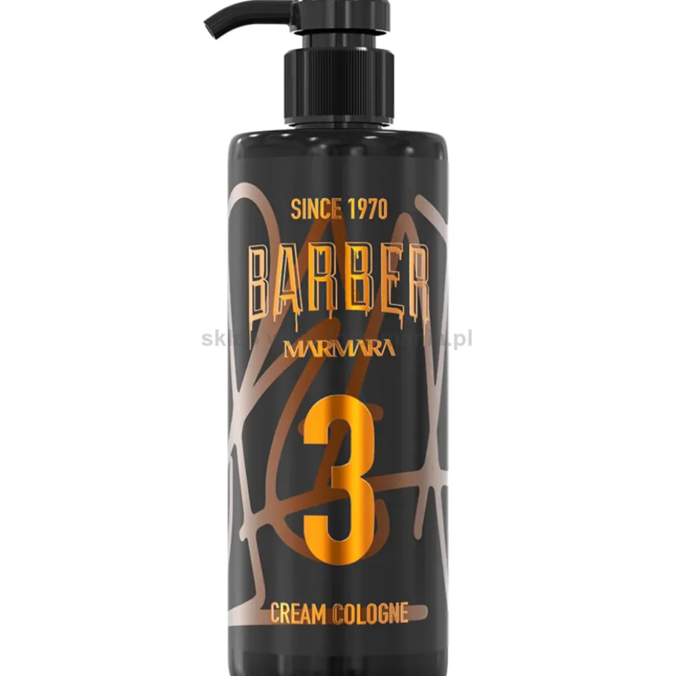 Marmara Barber Cream Cologne no.3 Woda kolońska w kremie 400ml