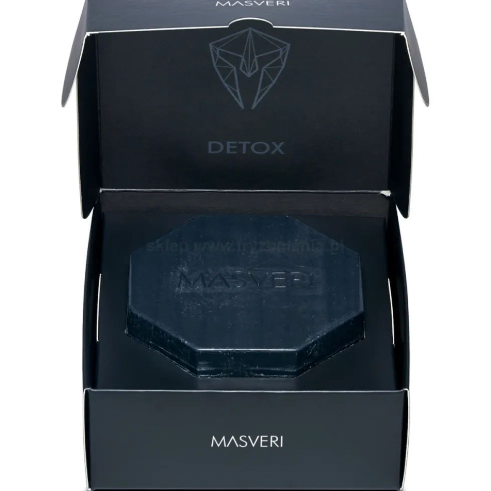 Masveri Detox Body Mydło w kostce do ciała dla mężczyzn 100g