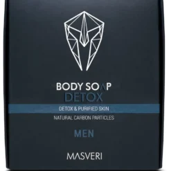 Masveri Detox Body Mydło w kostce do ciała dla mężczyzn 100g