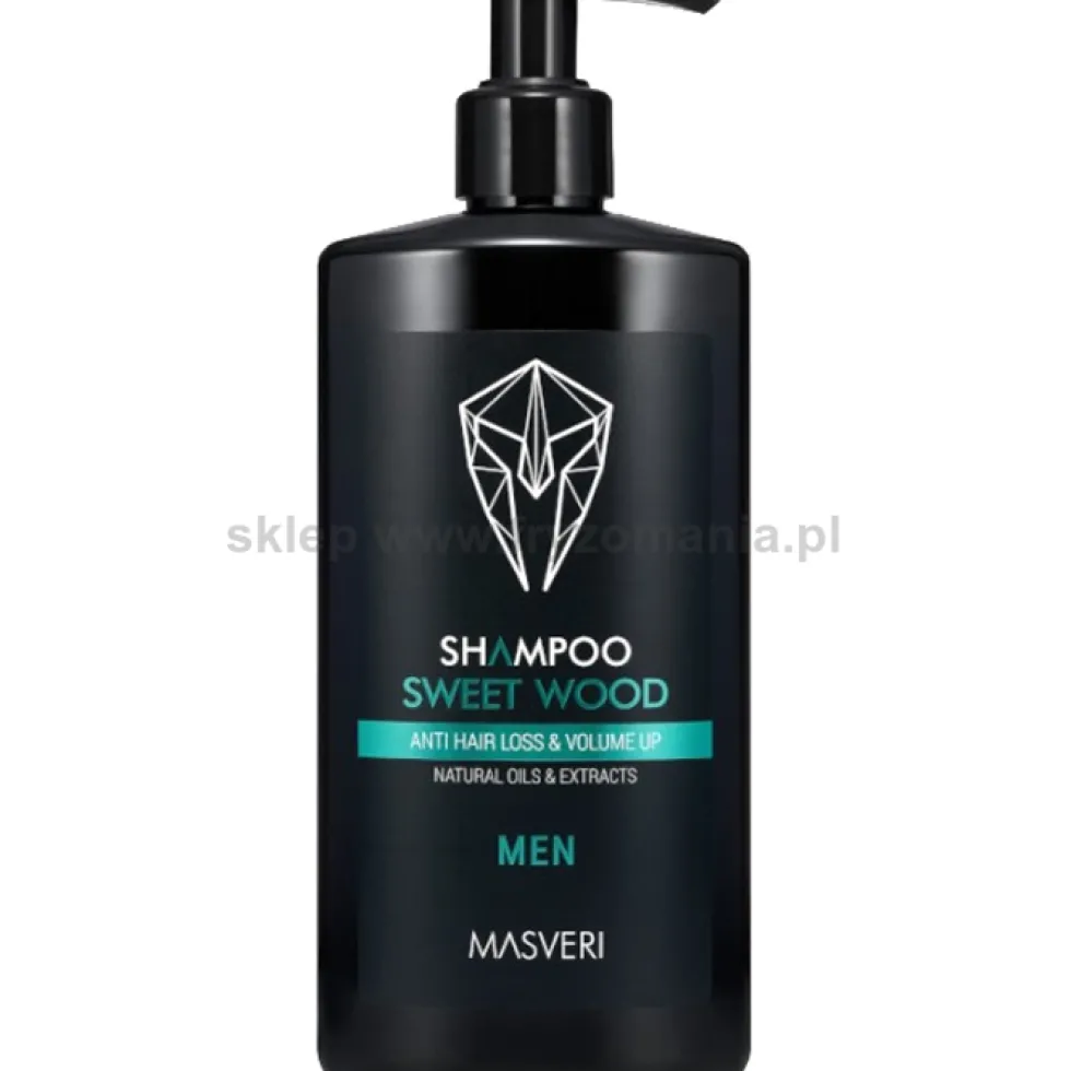 Masveri Sweet Wood Szampon przeciw wypadaniu włosów dla mężczyzn 250ml