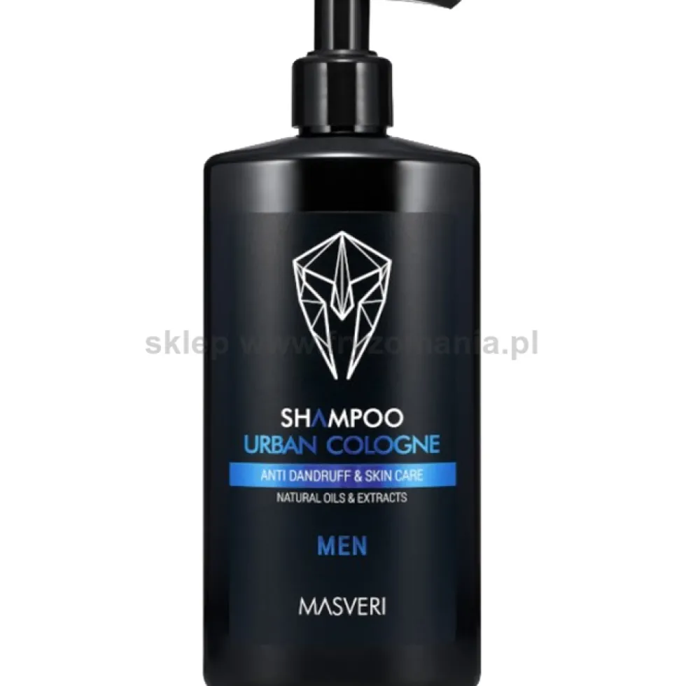 Masveri Urban Cologne Szampon przeciwłupiezowy do włosów dla mężczyzn 250ml