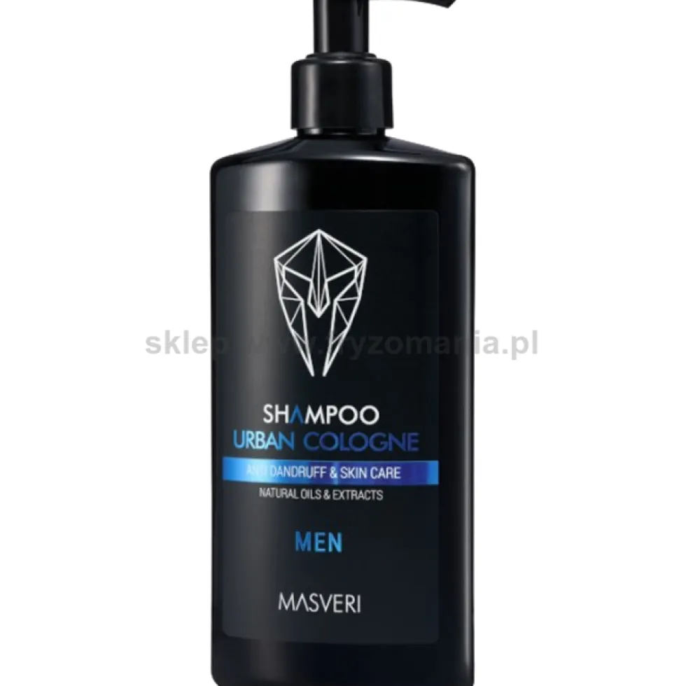 Masveri Urban Cologne Szampon przeciwłupiezowy do włosów dla mężczyzn 250ml