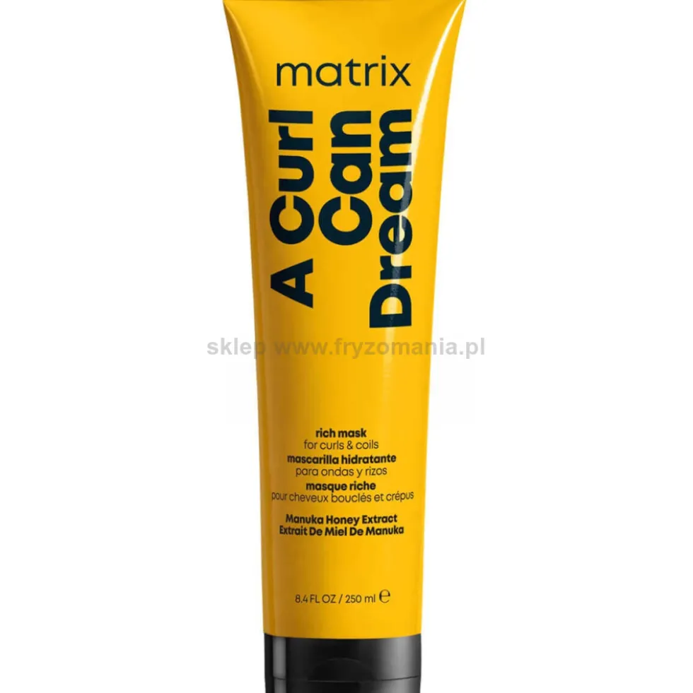 Matrix A Curl Can Dream - zestaw do włosów kręconych szampon 300ml, maska 280ml i żel 200ml