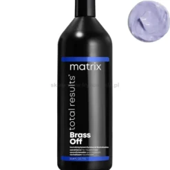 Matrix Brass Off - zestaw ochładzający kolor włosów szampon i odżywka 2 x 1000ml