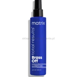 Matrix Brass Off - zestaw ochładzający kolor włosów szampon 300ml i spray 200ml