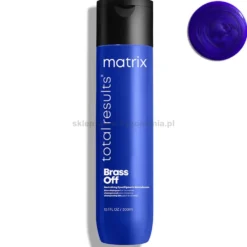 Matrix Brass Off - zestaw ochładzający kolor włosów szampon 300ml i spray 200ml
