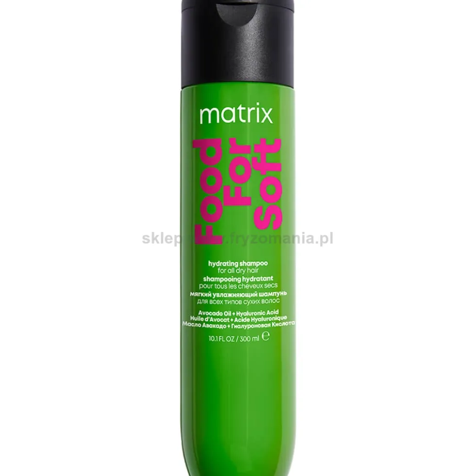Matrix Food For Soft - zestaw upominkowy szampon, odżywka 2x300ml + prezent Miracle Creator 45ml