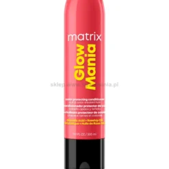 Matrix Glow Mania - zestaw upominkowy szampon, odżywka 2x300ml + prezent spray 45ml