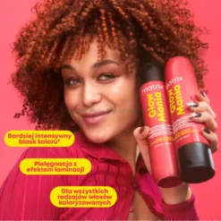 Matrix Glow Mania - zestaw upominkowy szampon, odżywka 2x300ml + prezent spray 45ml