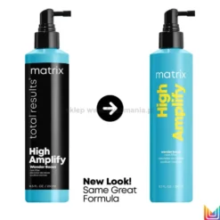 Matrix High Amplify - zestaw zwiększający objętość włosów, szampon 300ml, odżywka 300ml i spray 250ml