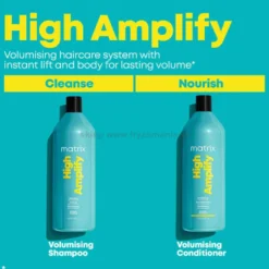Matrix High Amplify - zestaw zwiększający objętość włosów, szampon 1000ml i odżywka 1000ml