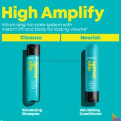 Matrix High Amplify - zestaw zwiększający objętość włosów, szampon 300ml i odżywka 300ml