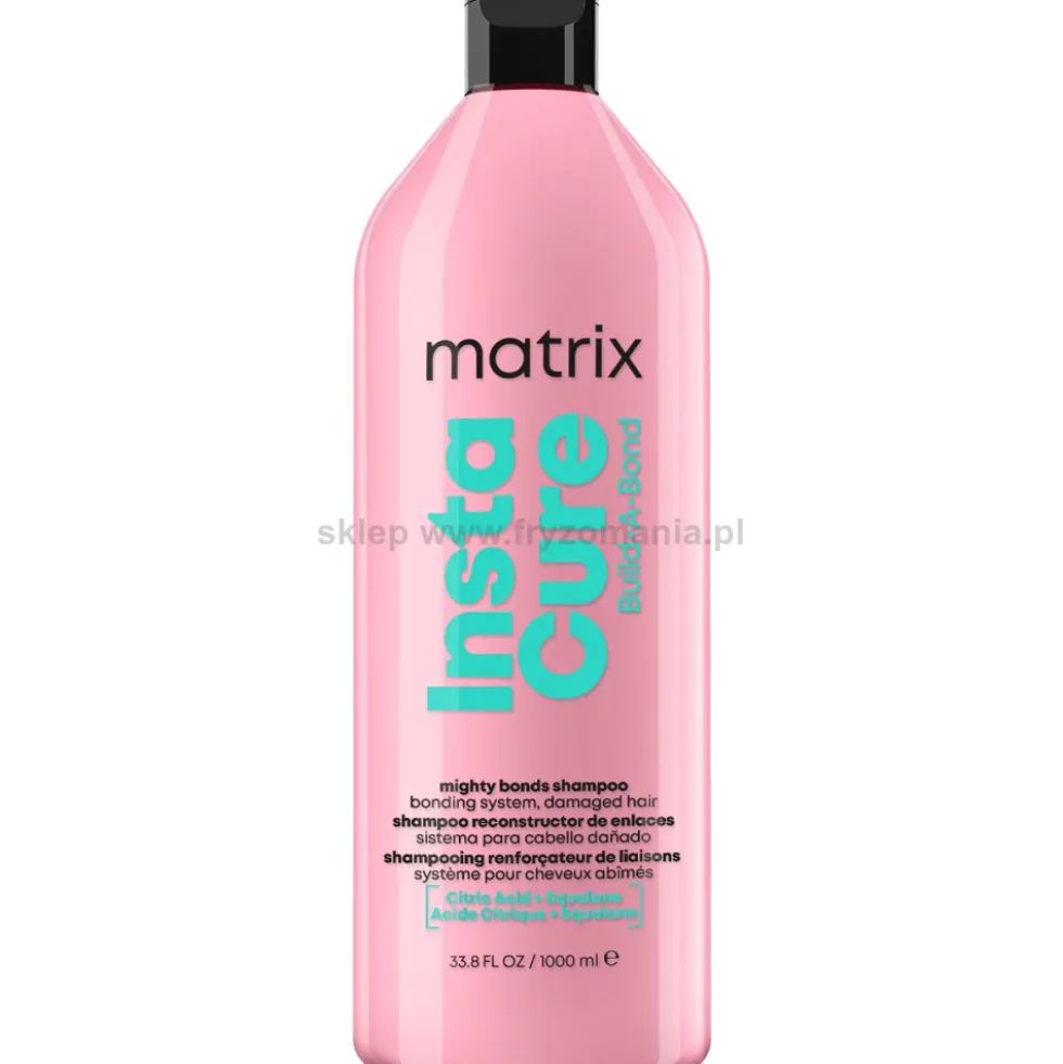 Matrix Instacure Build-A-Bond Szampon do włosów zniszczonych 1000ml