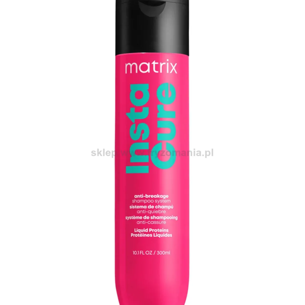 Matrix Instacure - zestaw wzmacniający włosy szampon 300ml, odżywka 300ml i spray 200ml