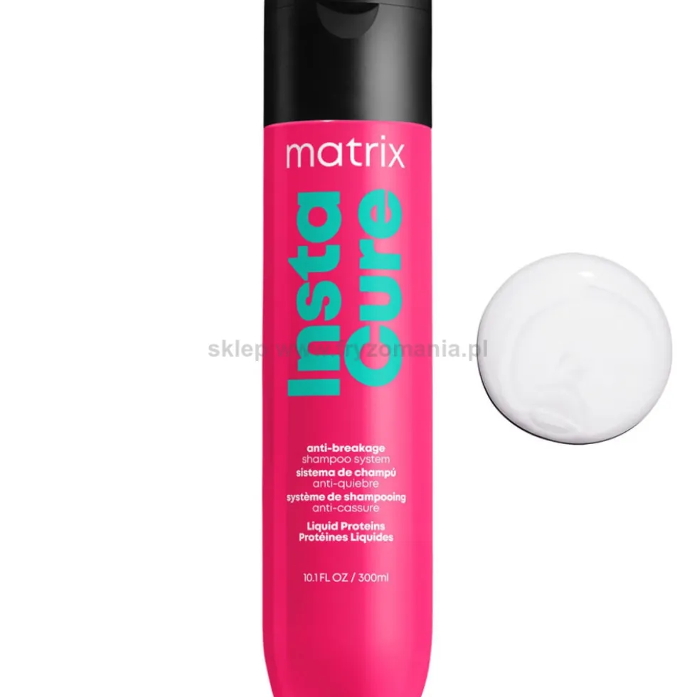 Matrix Instacure - zestaw wzmacniający włosy szampon 300ml, odżywka 300ml i spray 200ml