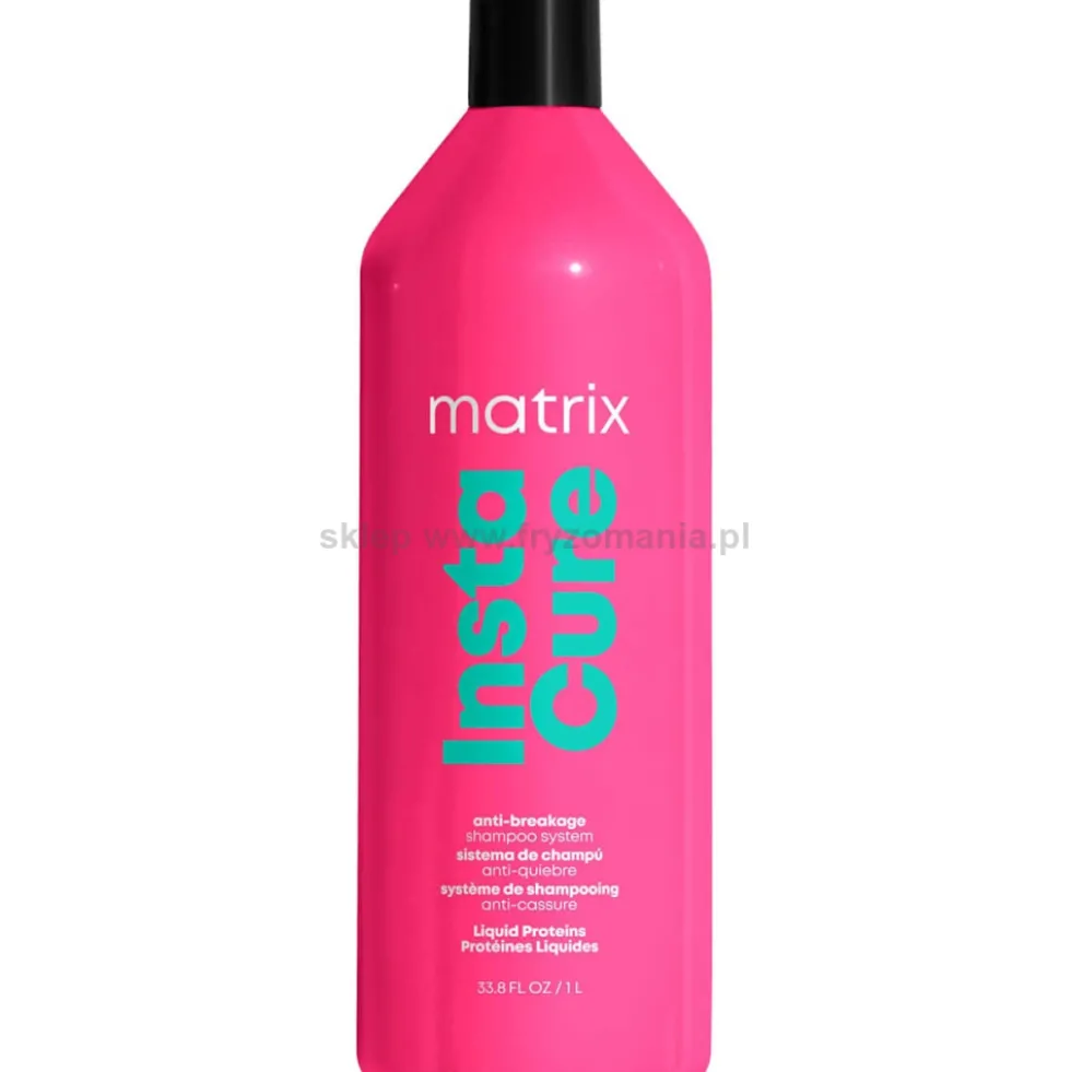 Matrix Instacure - zestaw wzmacniający włosy szampon 1000ml i odżywka 1000ml