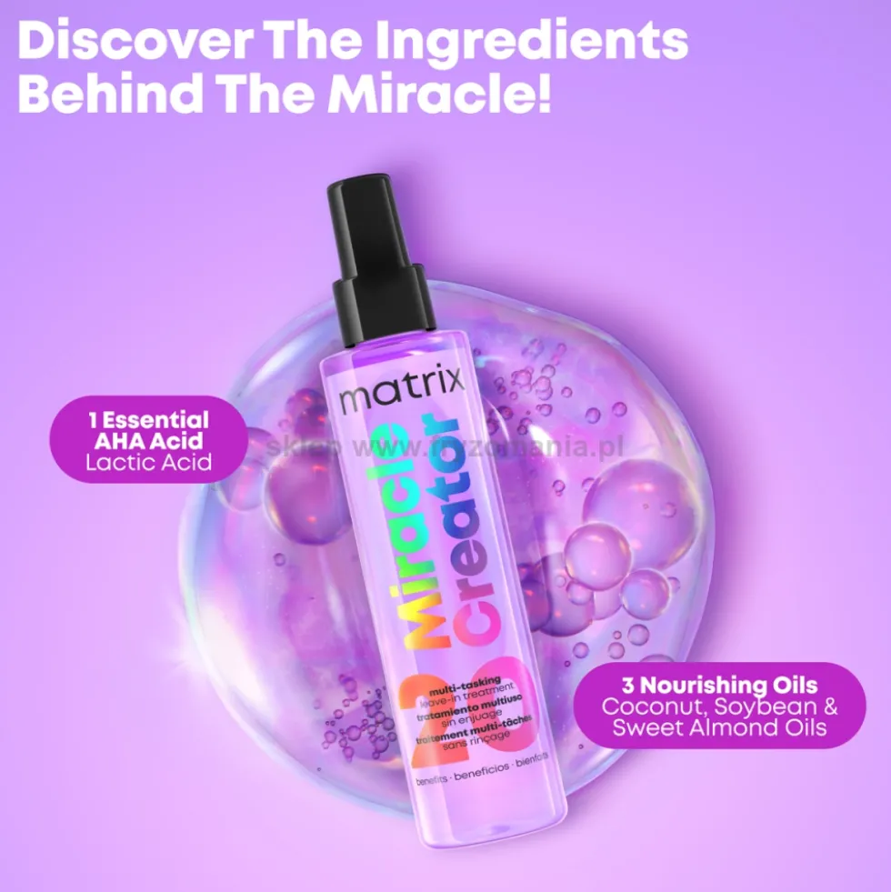 Matrix Miracle Creator Kuracja wielozadaniowa do włosów spray 190ml