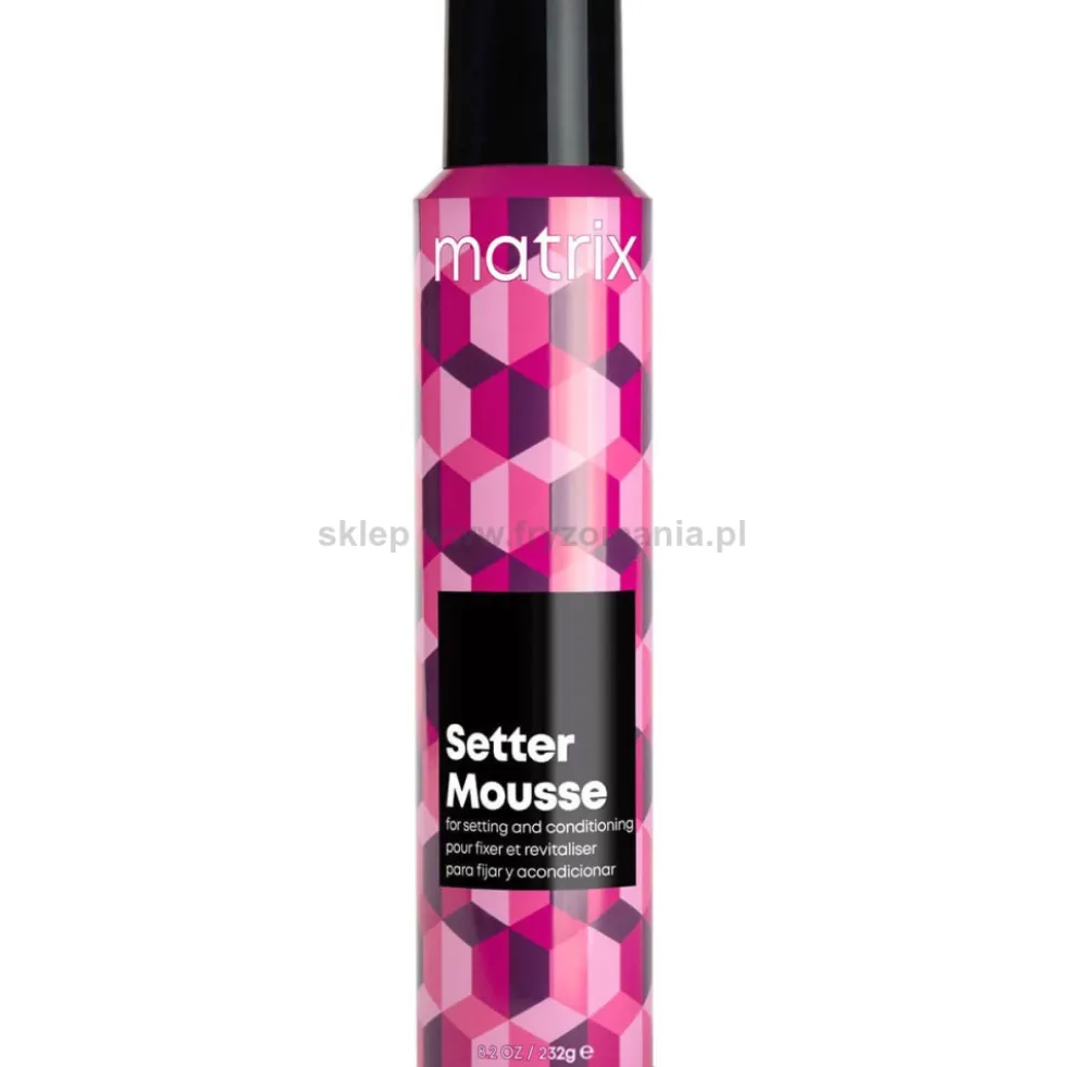 Matrix Setter Mousse Pianka do włosów zwiększająca objętość 232g