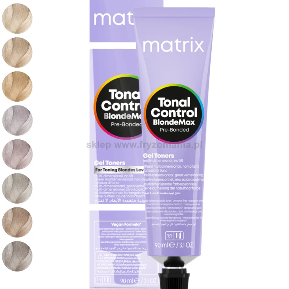 Matrix Tonal Control BlondeMax Pre-bonded Toner do włosów w żelu 90ml