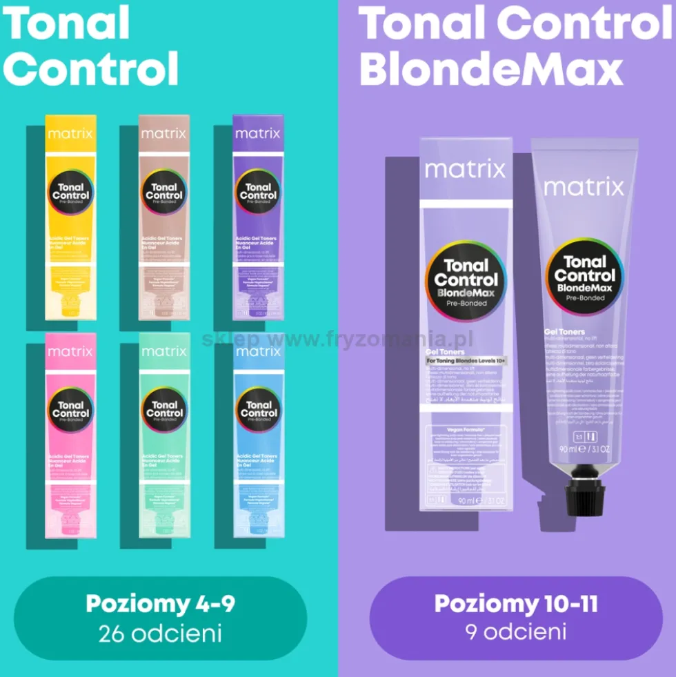 Matrix Tonal Control BlondeMax Pre-bonded Toner do włosów w żelu 90ml
