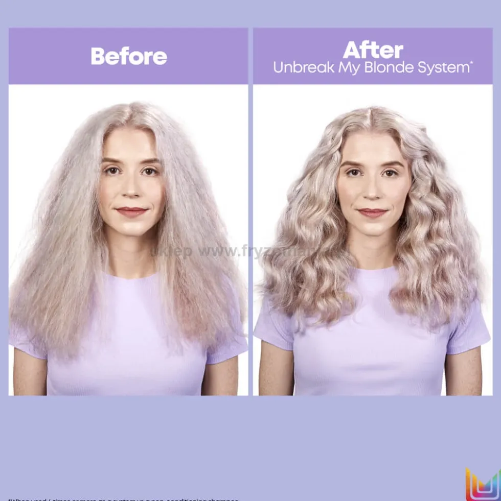 Matrix Unbreak My Blonde - zestaw wzmacniający włosy rozjaśniane kuracja 150ml, szampon 300ml i odżywka 300ml