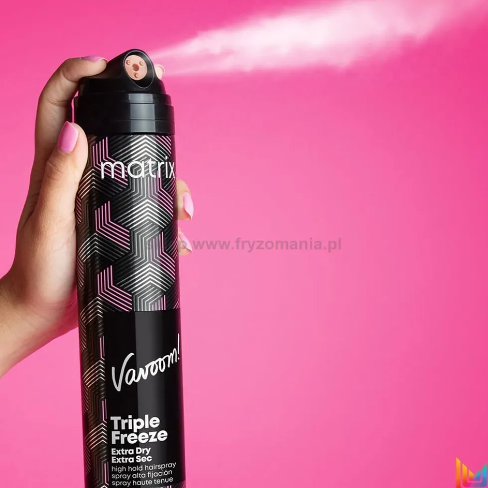 Matrix Vavoom Triple Freeze Extra Dry Suchy Lakier do włosów o bardzo mocnym utrwaleniu 300ml