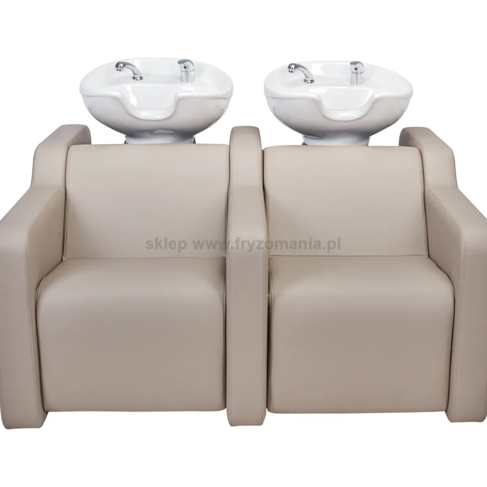 Mila Alba Sofa Myjnia fryzjerska dwustanowiskowa
