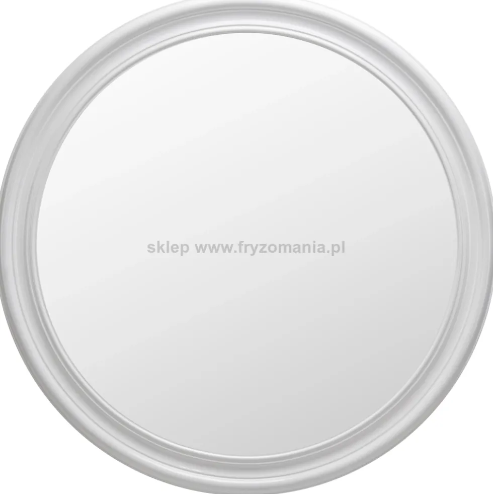 Mila Palace konsoleta fryzjerska biała, owalna