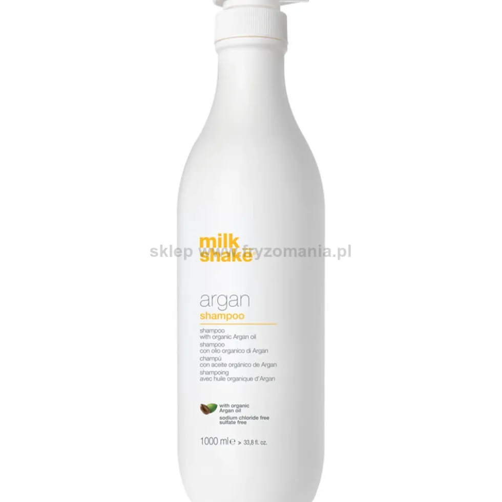 Milk Shake Argan Szampon do włosów z olejkiem arganowym 1000ml