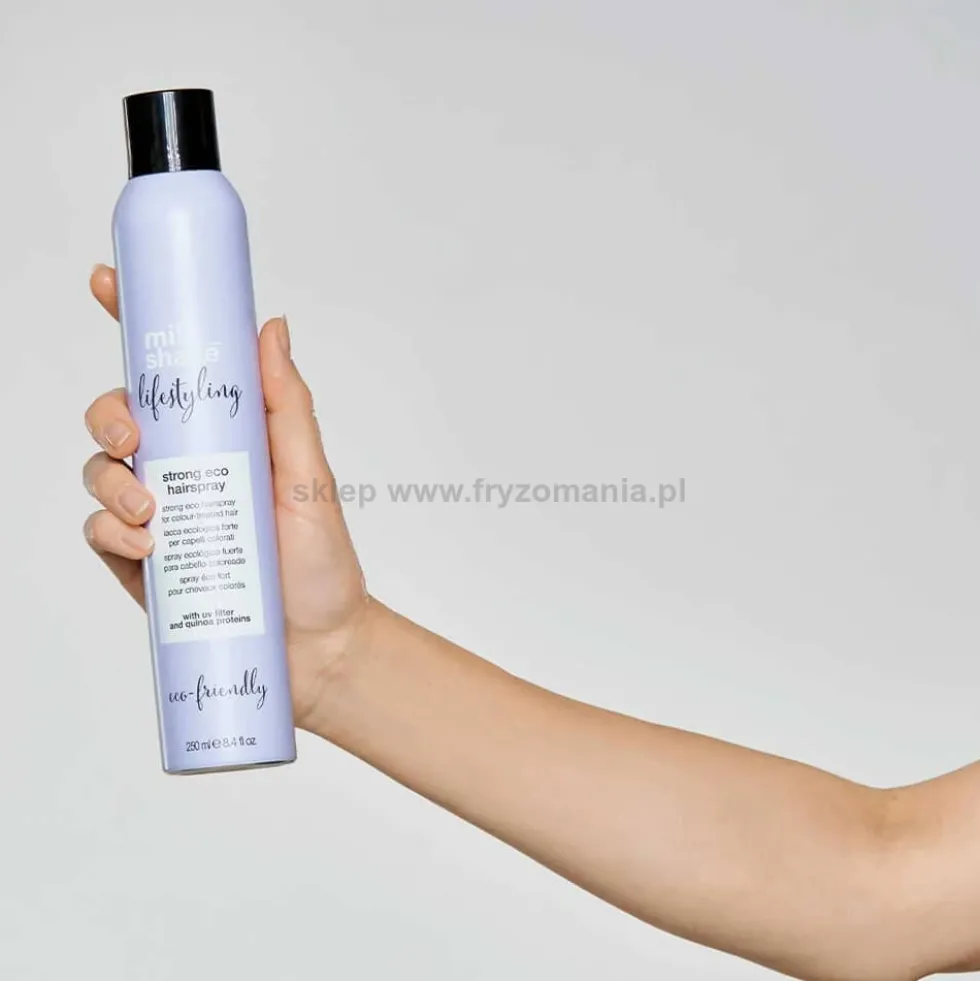 Milk Shake Lifestyling Eco Strong Lakier do włosów farbowanych o mocnym stopniu utrwalenia 250ml