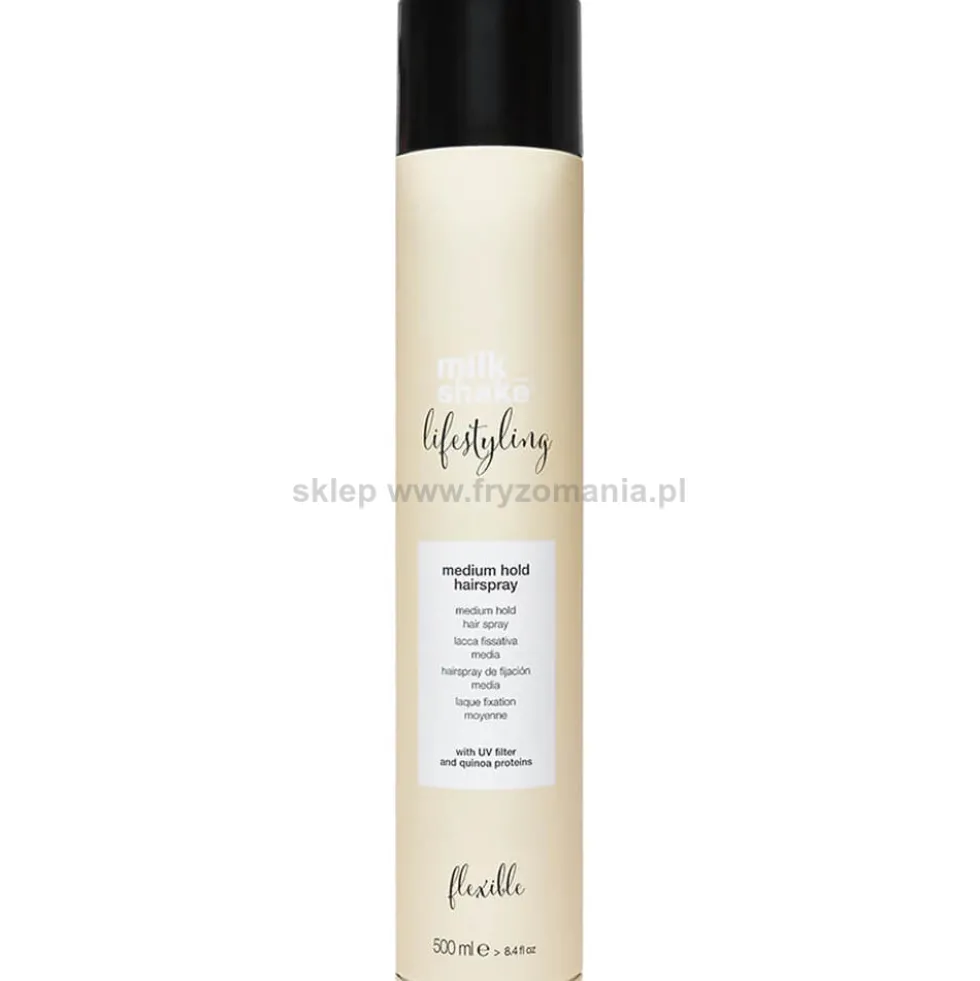 Milk Shake Lifestyling Medium Lakier do włosów o średnim stopniu utrwalenia 500ml