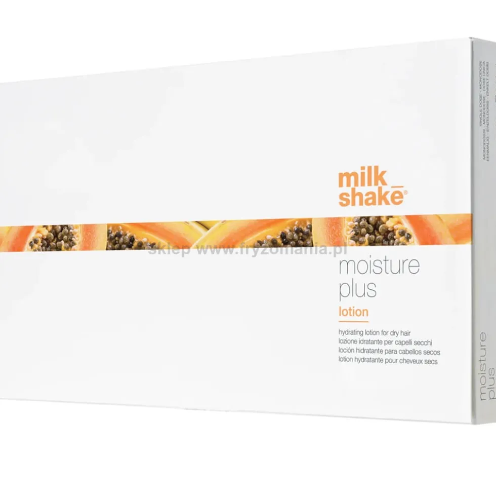 Milk Shake Moisture Plus Kuracja nawilżająca do włosów suchych 6x12ml