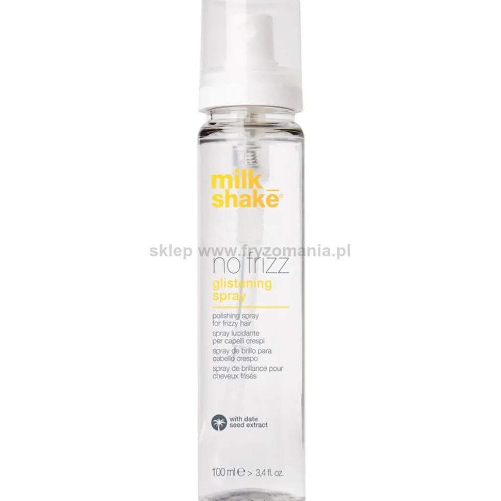 Milk Shake No Frizz Glistening Spray nabłyszczający do włosów zapobiegający puszeniu 100ml