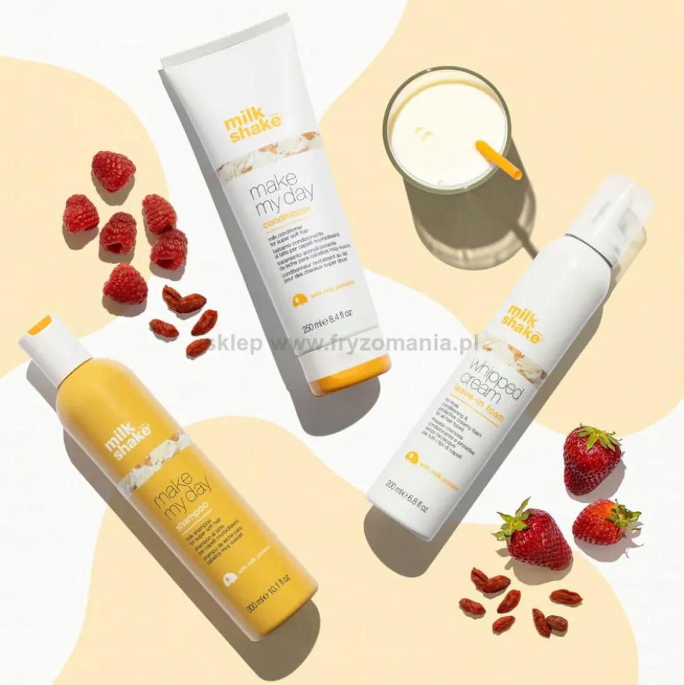 Milk Shake Whipped Cream Leave In Pianka, odżywka bez spłukiwania do każdego rodzaju włosów 200ml