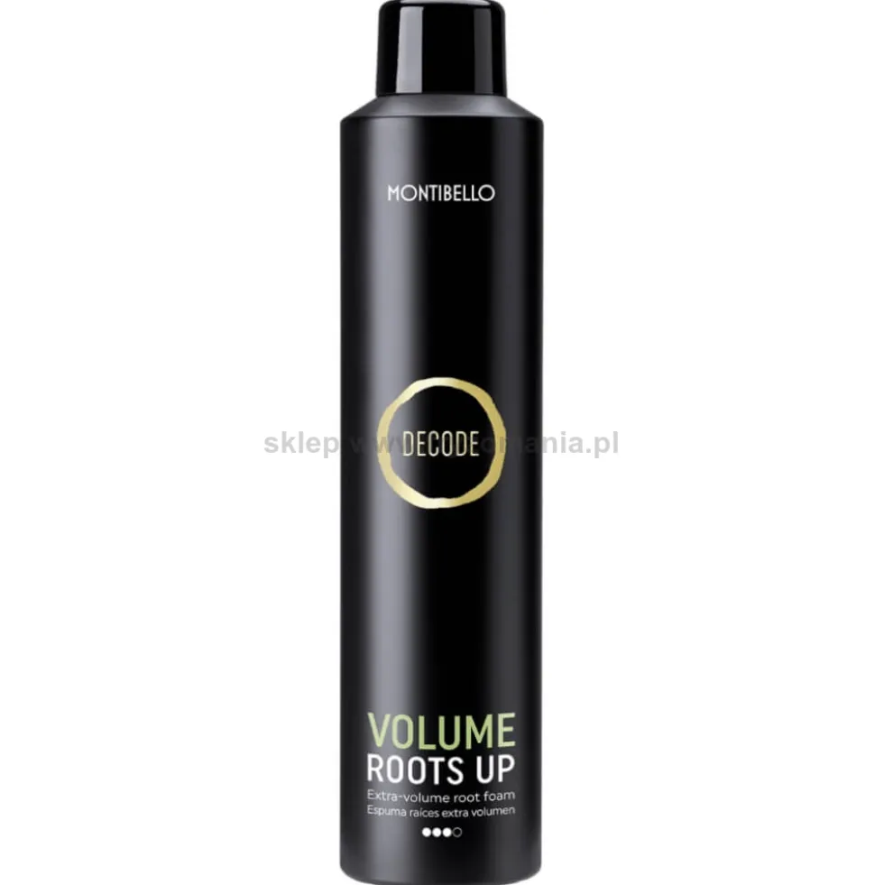 Montibello Decode Volume Roots Up, pianka nadająca objętość do włosów 300ml