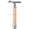 Muhle R41 Rose Gold Maszynka do golenia na żyletki dla mężczyzn różana