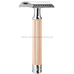 Muhle R41 Rose Gold Maszynka do golenia na żyletki dla mężczyzn różana