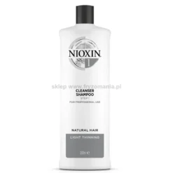 Nioxin System 2 Szampon do włosów naturalnych przeciw wypadaniu 1000ml