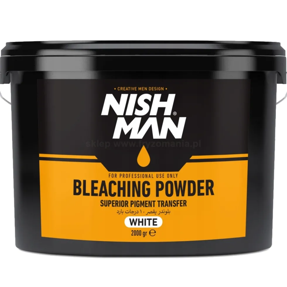 Nishman Bleaching Powder Rozjaśniacz do włosów 2000g