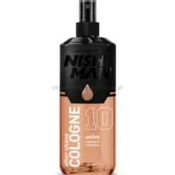 Nishman Cologne After Shave Amber 10 Woda kolońska po goleniu dla mężczyzn 400ml
