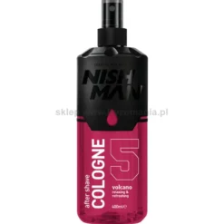 Nishman Cologne After Shave Vulcano 5 Woda kolońska po goleniu o zapachu cytrusowym 400ml