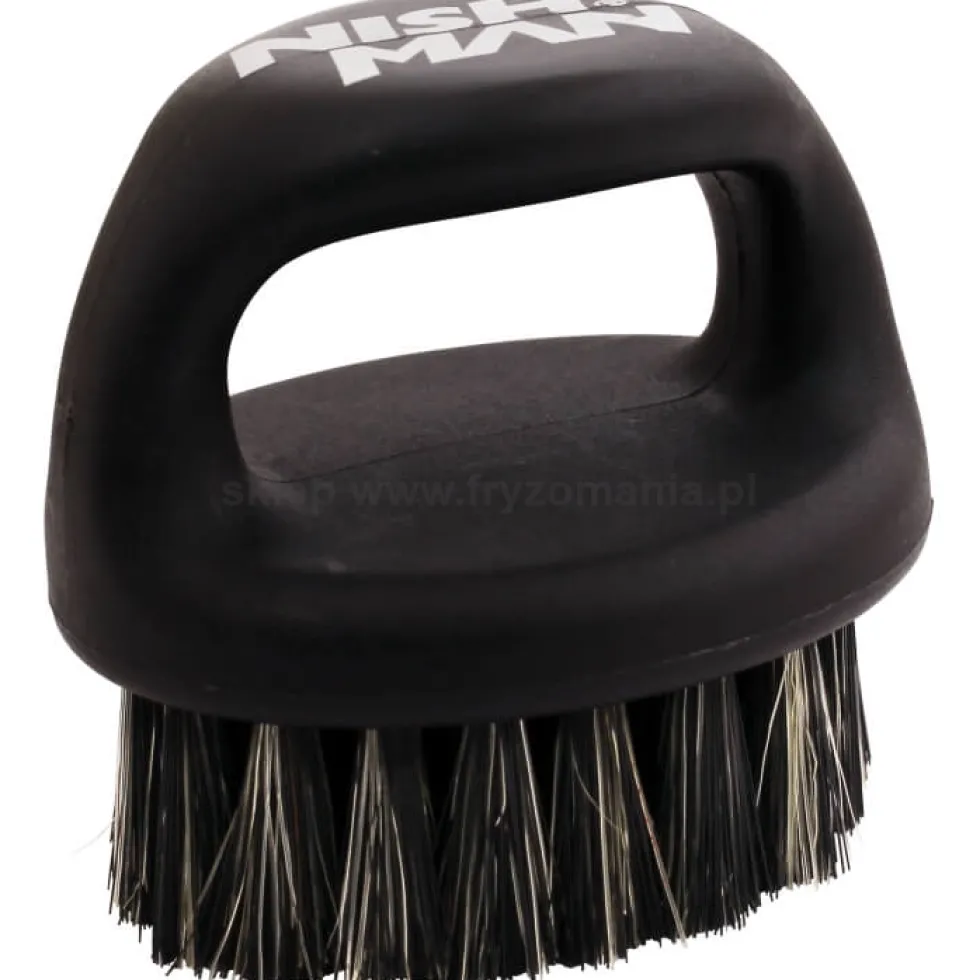 Nishman Fade Brush Zero Cut okrągła szczotka do włosów i brody