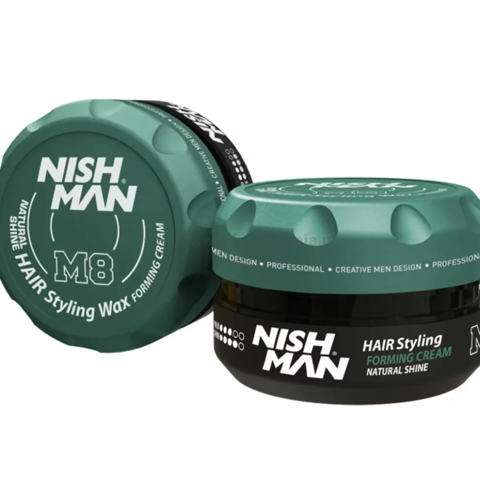 Nishman M8 Natural Shine Krem do włosów dla mężczyzn 100ml